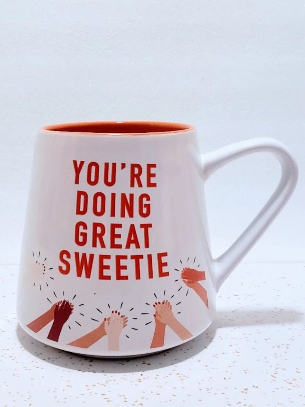 Thyme & Table You're Doing Great Sweetie Motivational Coffee Tea Mug